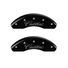 35006scadbk Mgp Caliper Covers Disc Brake Cover Fits Cadillac 889873005264