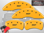 35008smgpyl Mgp Caliper Covers Cadillac Xts Front Rear Yellow Brake Disc