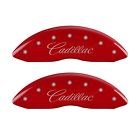 35011sctsrd Mgp Caliper Covers Disc Brake Cover Fits Cadillac 889873005103