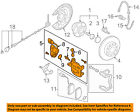 3c0615403g Volkswagen Vw Oem Passat Disc Caliper