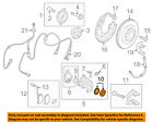 3d0698671 Audi Oem Quattro Brake Caliper Seal Repair Kit
