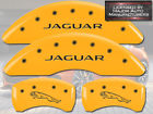 41003sjalyl Mgp Caliper Covers Jaguar Xk Front Rear Yellow Brake Disc