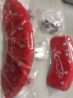 41004sjalrd Mgp Caliper Covers Jaguar Xf Front Red