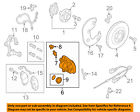 4g0615124c Audi Oem Front Caliper