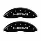 55001shembk Mgp Caliper Covers Hemi Engraved Cover With Black Powder C 633090569081