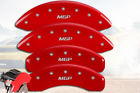 56003smgprd Mgp Caliper Covers Tesla Front Rear Red Brake Disc Set