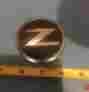 63890 Cd000 2004-2005 Nissan 350z Front Left Or Right Side Fender Z Emblem Logo Bezel Oem
