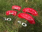 81130 Mgp Mustang Red Caliper Covers Logo Front Rear