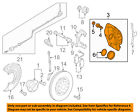 8p0615124a Volkswagen Vw Oem Golf Front Caliper