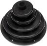 924-5406cd Dorman Shifter Boot Round Base Rubber Black Floor Kenworth Each