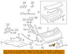 99651221301 Porsche Oem 95-05 911 Hood-lock