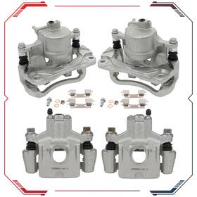 Acb839320s01 A-carparts Front Rear Brake Calipers And Ceramic Pads Accessories For 2005-2007 Toyota Avalon