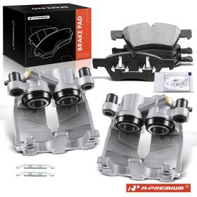 0034204183 A-premium Brake Calipers And Pads Front Left Right For Mercedes-benz R320