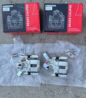 23g09 A-premium Rear Left And Right Side Brake Caliper Set For 2007-2013 Suzuki Sx4