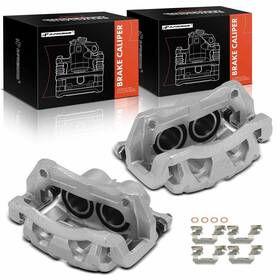 Apbc1597 A-premium Front Brake Calipers With Bracket Pair 2 For Select Honda Cr-v Crosstour 2012-2015