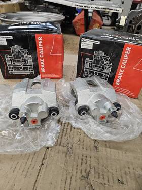 Bcn84755z-c A-premium Bcn84754z-c Brake Calipers Caliper And Brand New Set R/l
