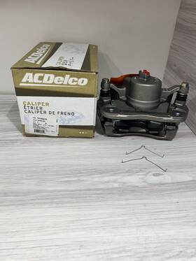 18fr2153 Acdelco Disc Brake Caliper Silver Semi Loaded Floating Remanufactured