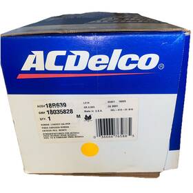18035828 Acdelco 18r639 Ac Delco Gm Reman Brake Caliper Front With Pads