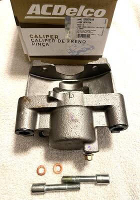 19141349 Acdelco/gold 18fr1138 Front Brake Caliper Friction Ready Non-coated