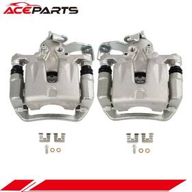 Aceparts A845662ts01 Rear Brake Calipers With Bracket For 2014-18 Kia Soul L4 1.6l 2.0l Hatchback Only