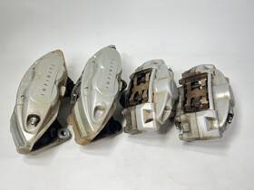 41011-jl00a Akebono Fits 370z M37 350z G35 G37s G37 Brake Calipers Sport Complete Set Oem
