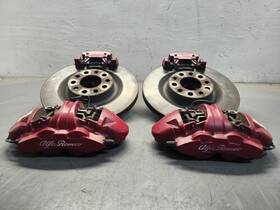 10064l Alfa Romeo -10064l 17 18 19 Giulia Front And Rear Lh Rh Brembo Brake Calipers Oem