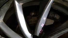 627576 Alfa Romeo Used Front Right Disc Brake Caliper Fits 2017 Giulia Brembo Br