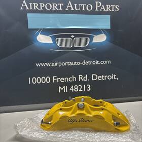 68420196aa Alfa Romeo Oem Giulia Rh Carbon Ceramic Brake Caliper 6 Piston Yellow