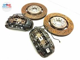 505536800 Alfa Romeo Brembo 2017-19 Giulia Front Disc Brake Caliper Rotor Set Quadrifoglio 2.9l