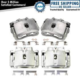 Am-3049548619 Am Autoparts Brake Caliper Set Fits Cadillac Chevrolet Gmc