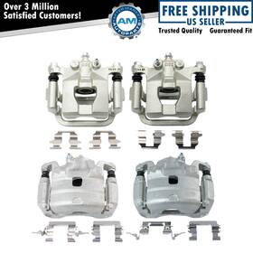 Am-561148811 Am Autoparts Brake Caliper Set Fits 2007-2009 Nissan Altima