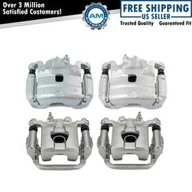 Am-712202545 Am Autoparts Brake Caliper Set Fits 2007-2010 Nissan Sentra