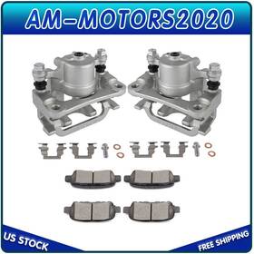 Am839275tor Amortors Fits 2006-2009 Infiniti M45 Rear Brake Calipers With Bracket And Ceramic Pads