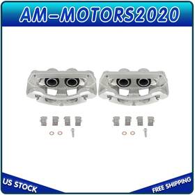 Am843586tor Amortors Rear Pair Brake Calipers Left Rigtht For 13-2019 Ford F-250 Super Duty With Bracket
