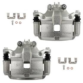 Am845576tor Amortors Front Pair Brake Calipers With Bracket For 00-06 Nissan Sentra Exc 2.5l L4 Models