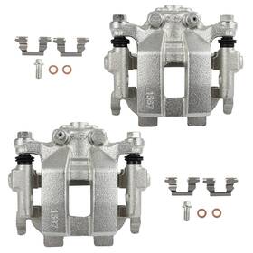 Am845aa532tor Amortors Rear Pair Brake Calipers With Bracket For 2011 2012 2013 Infiniti M37 M56 Awd