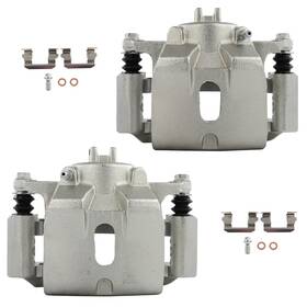 Am845aa623tor Amortors Front Pair Brake Calipers With Bracket For 2003 04 05 06 07 2008 Honda Pilot