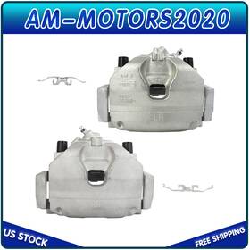 Amortors Am845aa739tor Front Pair Brake Calipers With Bracket For 2013 - 2019 Ford Escape Awd