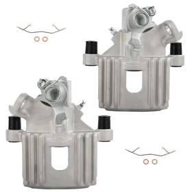 Am846aa958tor Amortors Rear Pair Brake Calipers For 2004 2005 2006 Mini Cooper R50/r53