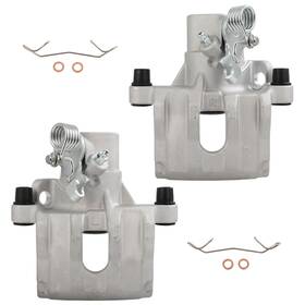 Am846aa966tor Amortors Rear Pair Brake Calipers For 2013-2018 Ford C-max L4 2.0l 2009-2013 Mazda 3