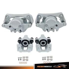 Fh5329814l Antoc Tool 4pcs Front And Rear Brake Calipers For Jeep Liberty 2003-2006 2007 With Bracket