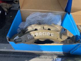 Cp5845-104 Ap Racing 6 Piston Monoblock Front Calipers Cp 5845 2 Sets Of Pads Radial Brackets