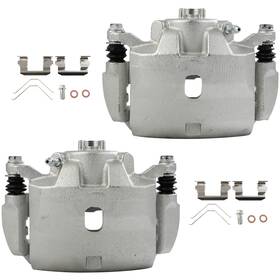 App84550801s App Autoparts Front Pair Brake Calipers For 2005 - 2006 Honda Cr-v With Bracket