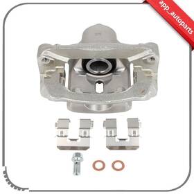 Aus17668101s App Autoparts 1pc Rear Right Disc Brake Caliper With Bracket For 2010-2014 Subaru Legacy