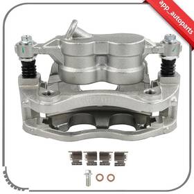 App Autoparts Aus18132201s 1pc Front Left Brake Caliper With Bracket For 2015-2019 Ford Transit-150 250 350