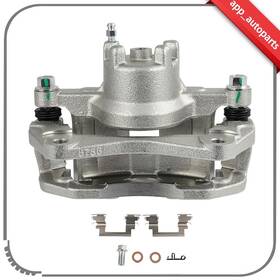 Aus18140801s App Autoparts 1pc Front Left Disc Brake Caliper With Bracket For Awd Mitsubishi Lancer 2013-2015