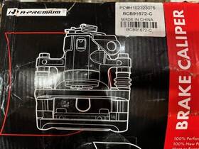 Bcb91672-c Apremium New Front Brake Caliper With Bracket