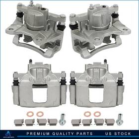 Aup83931101s Asucarparts Front And Rear Brake Caliper With Bracket For 2008-2012 Chrysler Town Country
