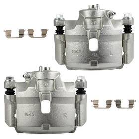 Aup84556001s Asucarparts Front Pair Brake Calipers For 1997-1999 Acura Cl 93-97 Honda Accord With Bracket