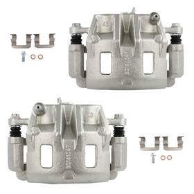 Asucarparts Aup84562401s Front Pair Brake Calipers For 2001 02 03 04 05 2006 Hyundai Santa Fe With Bracket